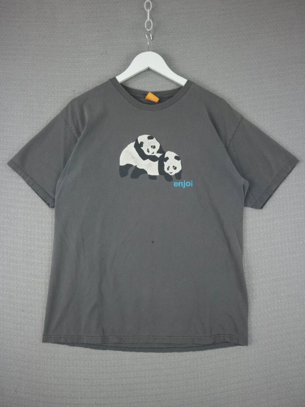 Enjoi Skateboard Street Panda Humping Rare Tee Mens Large L Y2K